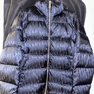 Dior Monogram Navy Puffer Jacket